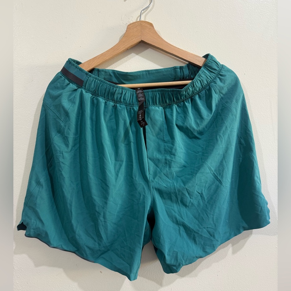 lululemon athletica Teal Men's Athletic Shorts